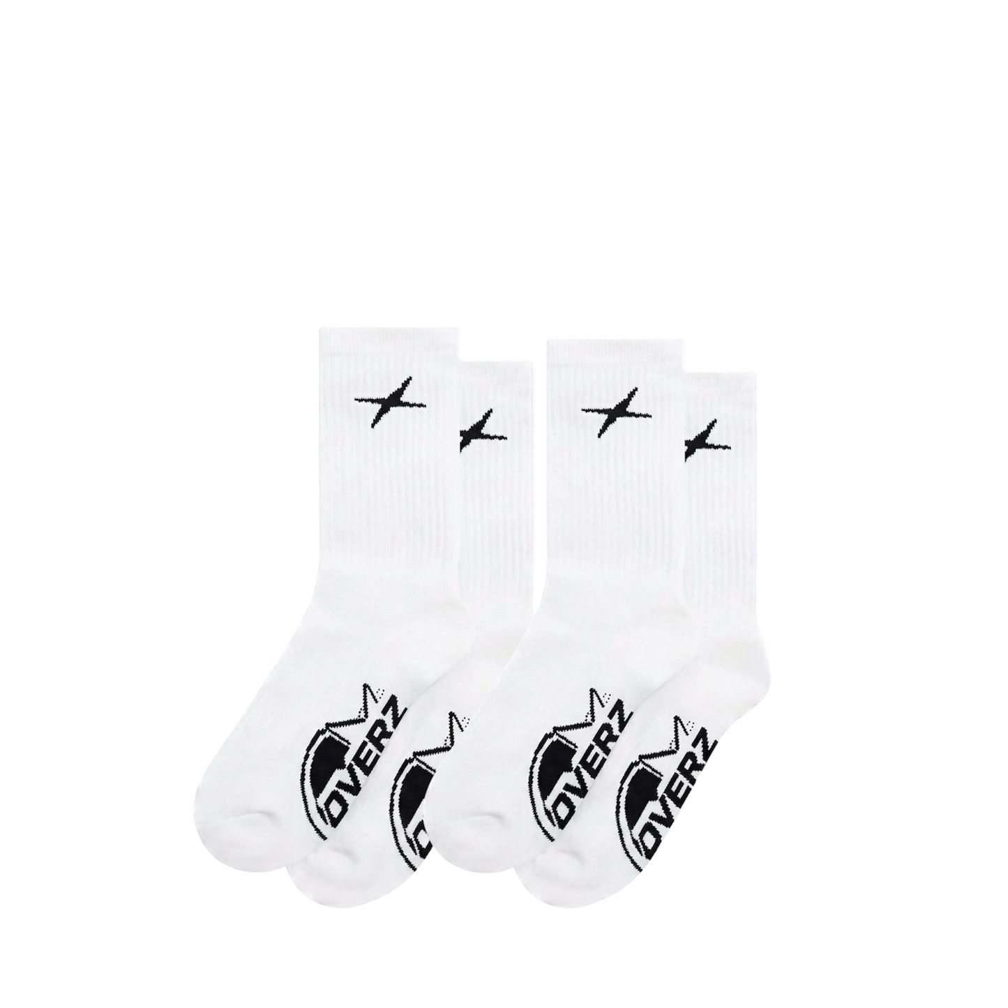 2 paires Chaussette Overz