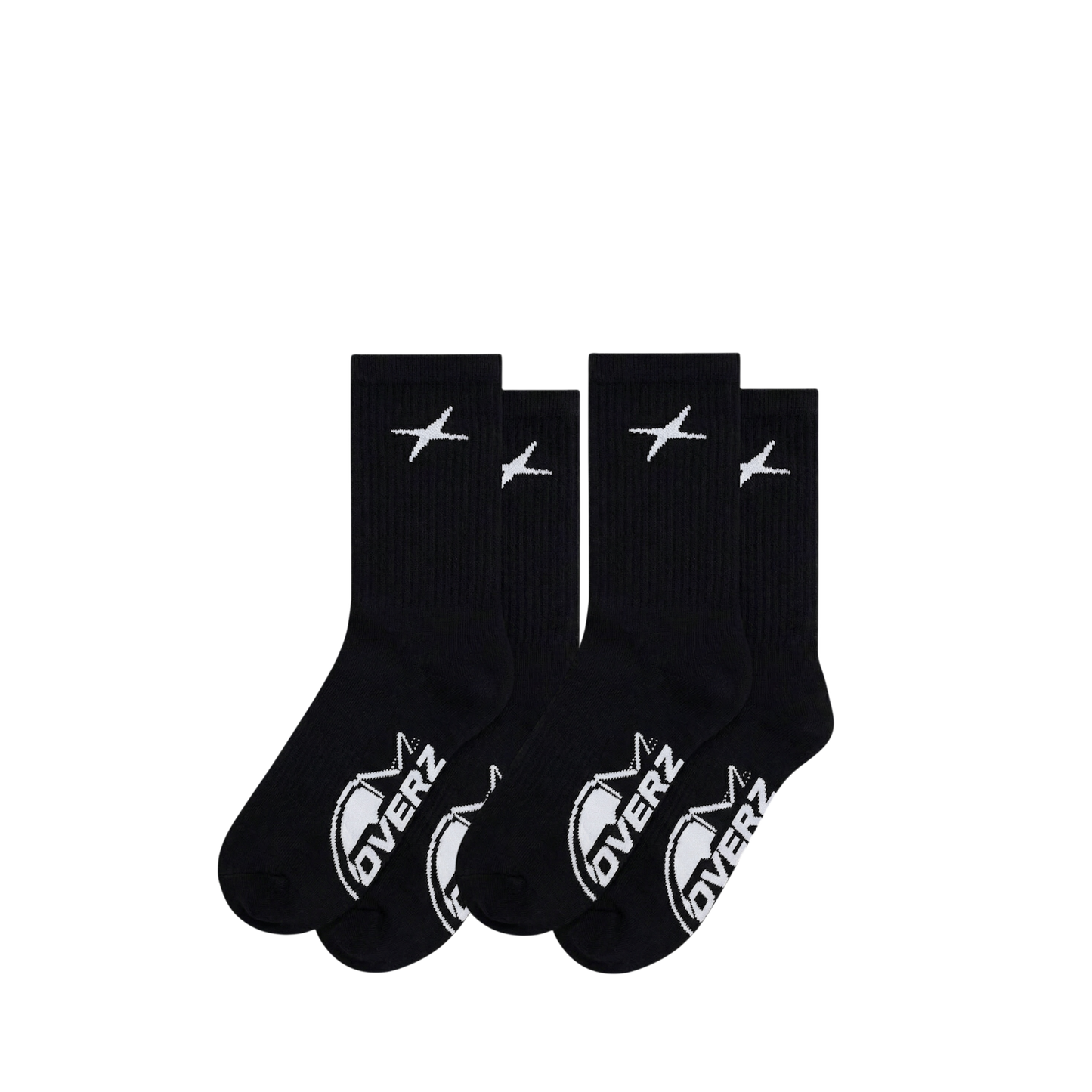 2 paires chaussettes Overz